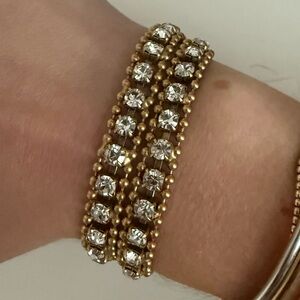 Loren Hope Glenn Crystal Wrap Bracelet